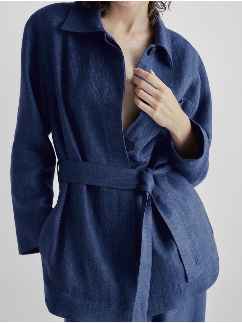 Massimo Dutti Linen Top